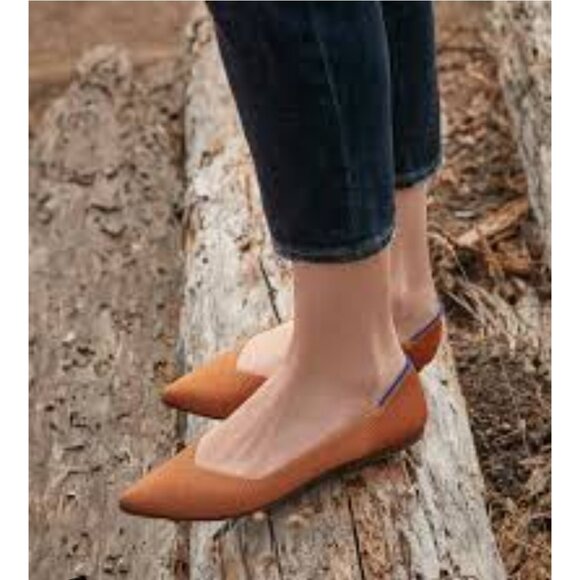 Rothy's The Point Women's Size 8 US Marigold Pointed Toe Slip On Flats Shoes - Picture 12 of 12